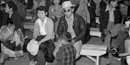 Internees being processed at Tule Lake Segregation Center