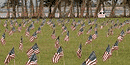 Commemorative Flags at Asan Beach Unit