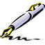 Drawing of a pen