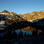 Sunrise at Holcomb Lake