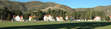 Fort Baker's historic main parade ground