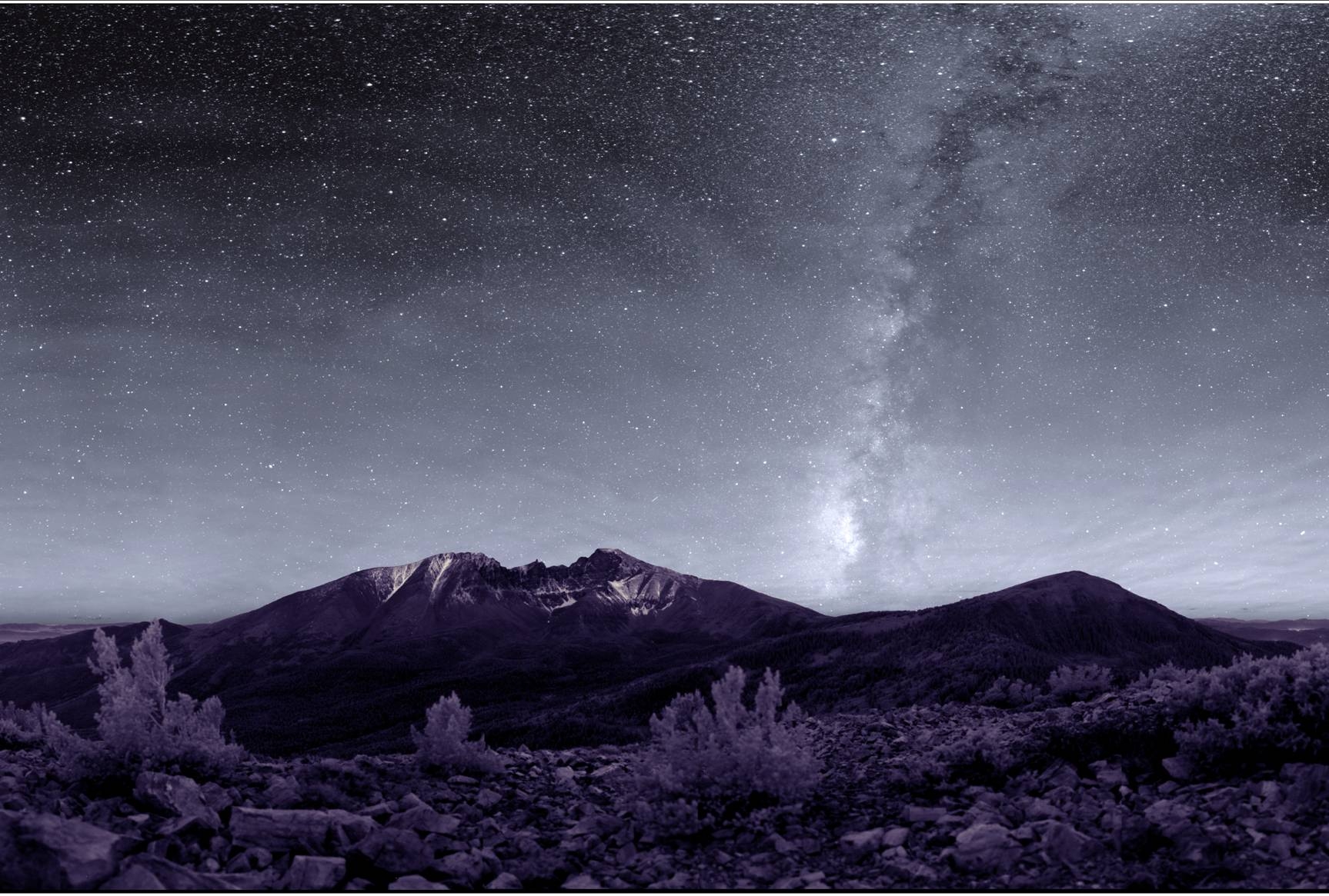 Lack of light pollution, better night sky.