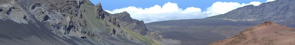 A view of the cinder desert