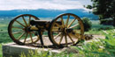 Howitzer captured by the Nez Perce on display at Big Hole. Howitzer captured by the Nez Perce on display at Big Hole.