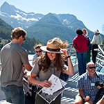 Sunny and Breezy Weather during a Skagit Tour. North Cascades Institute/©David Astudillo