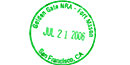 Golden Gate National Parks has 9 different cancellation stamps in the park. Golden Gate National Parks has 9 different cancellation stamps in the park.