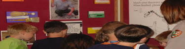 Ranger with visiting students