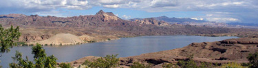 Looking over Lake Mohave