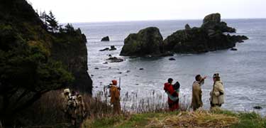Corps overlooking Ecola State Park