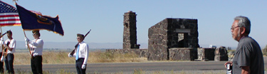 Color Guard at Minidoka Pilgrimage