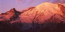 Northwest face of Mount Rainier and Emmons Glacier as seen from Sunrise. Northwest face of Mount Rainier and Emmons Glacier as seen from Sunrise.
