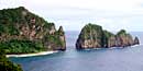 Pola Islands are a dominant feature of Tutuila Island’s rugged north coastline Pola Islands are a dominant feature of Tutuila Island’s rugged north coastline
