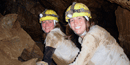 Smile spelunker! Experience the wonder of exploring the wild areas of Oregon Caves National Monument on the off-trail caving tour. Smile spelunker! Experience the wonder of exploring the wild areas of Oregon Caves National Monument on the off-trail caving tour.