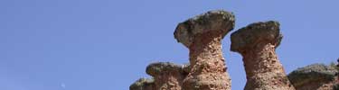 Rock formations at Pinnacles National Monument