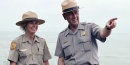 Rangers from California State Parks and the National Park Service discuss program ideas. Rangers from California State Parks and the National Park Service discuss program ideas.