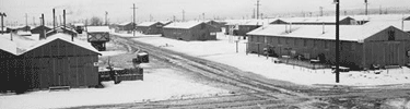 Snowfall at Manzanar. Photo by Ansel Adams.