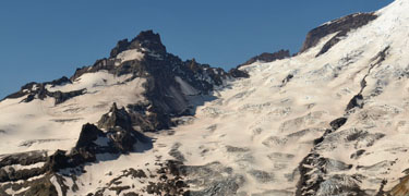 Little Tahoma and the Emmons Glacier on Mount Rainier's northeast slope