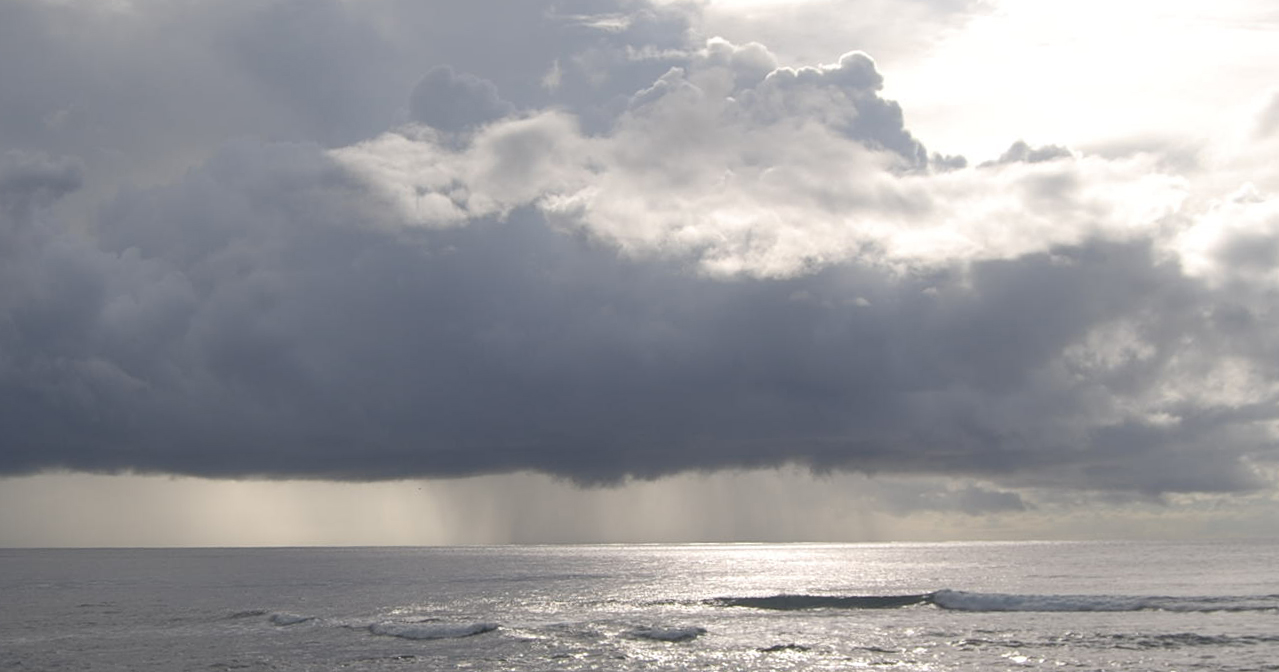 Rainy and cloudy conditions in American Samoa. Rainy and cloudy conditions in American Samoa.