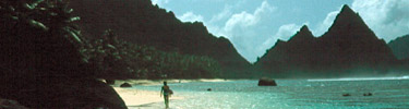 Ofu Beach at the Ofu unit of the park.