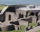 Photo of Officer’s Quarters ruins at Fort Sumter