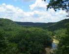 Photo from the Mammoth Cave National Park air quality webcam