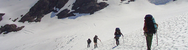Climbers on Mt. Olympus