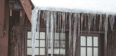 Icicles at the Chalet