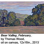 Oil on canvas painting: 
