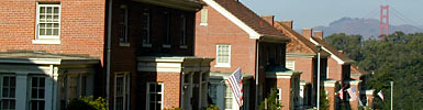 Enlisted men's housing on Liggett Avenue