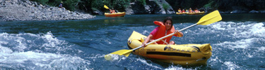 Kayaking on the Smith river