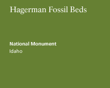 Hagerman Fossil Beds National Monument