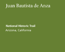Juan Bautista de Anza National Historic Trail