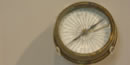 Brass compass which belonged to Dr. Whitman Brass compass which belonged to Dr. Whitman