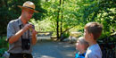 Ranger talking to kids Ranger talking to kids