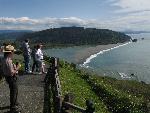 Ranger and Visitors at Klamath River Overlook