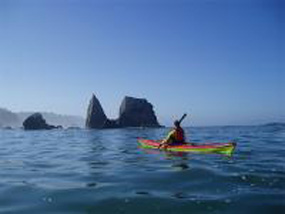 Kayaking the ocean Kayaking the ocean