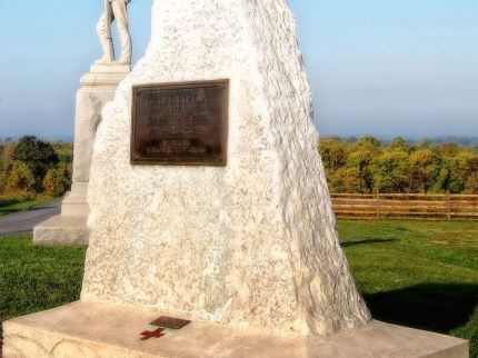 Photo of Clara Barton Monument at Antietam National Battlefield