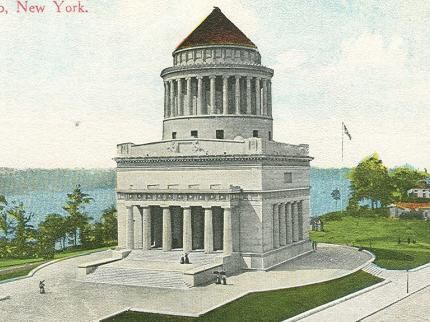 Photo of the 1897 dedication of Grant's Tomb