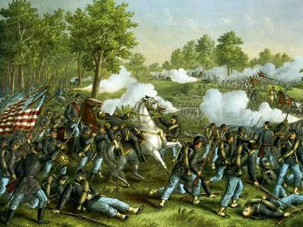 A photo of two field cannon at Wilson's Creek National Battlefield