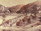 Historic image of the United States Armory at Harpers Ferry