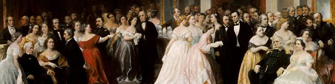 President Lincoln is surrounded by a number of his generals, including Scott, McClellan, Meade, Grant and Sheridan,