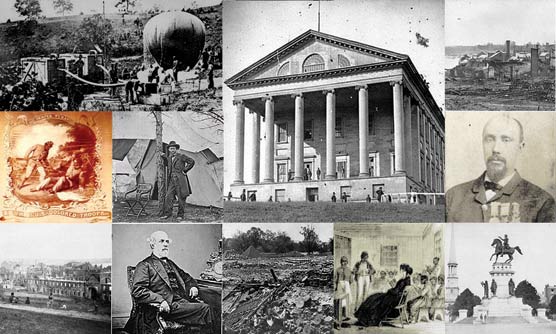 Civil War era places around Richmond