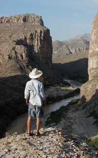 Overlooking Boquillas Canyon