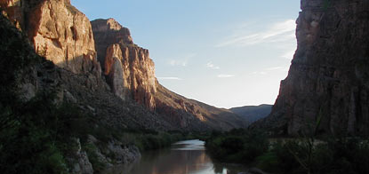 A Boquillas Canyon sunrise