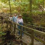 Hiking visitors