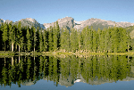 a photo of Sprague Lake