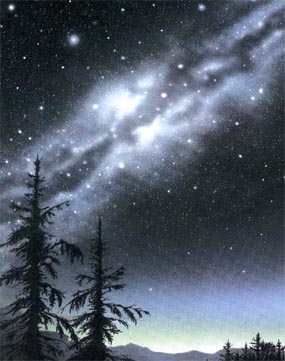 Photo night sky