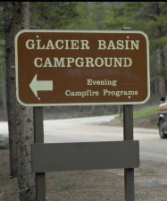 Campground Sign