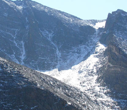 Photo Longs Peak, the Loft, September 27, 2009