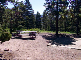 Empty Tent Site